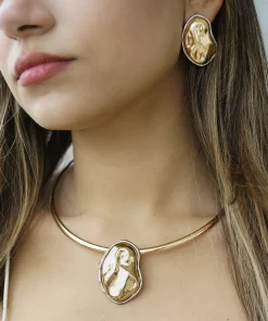 Gaia Kolye Küpe Set