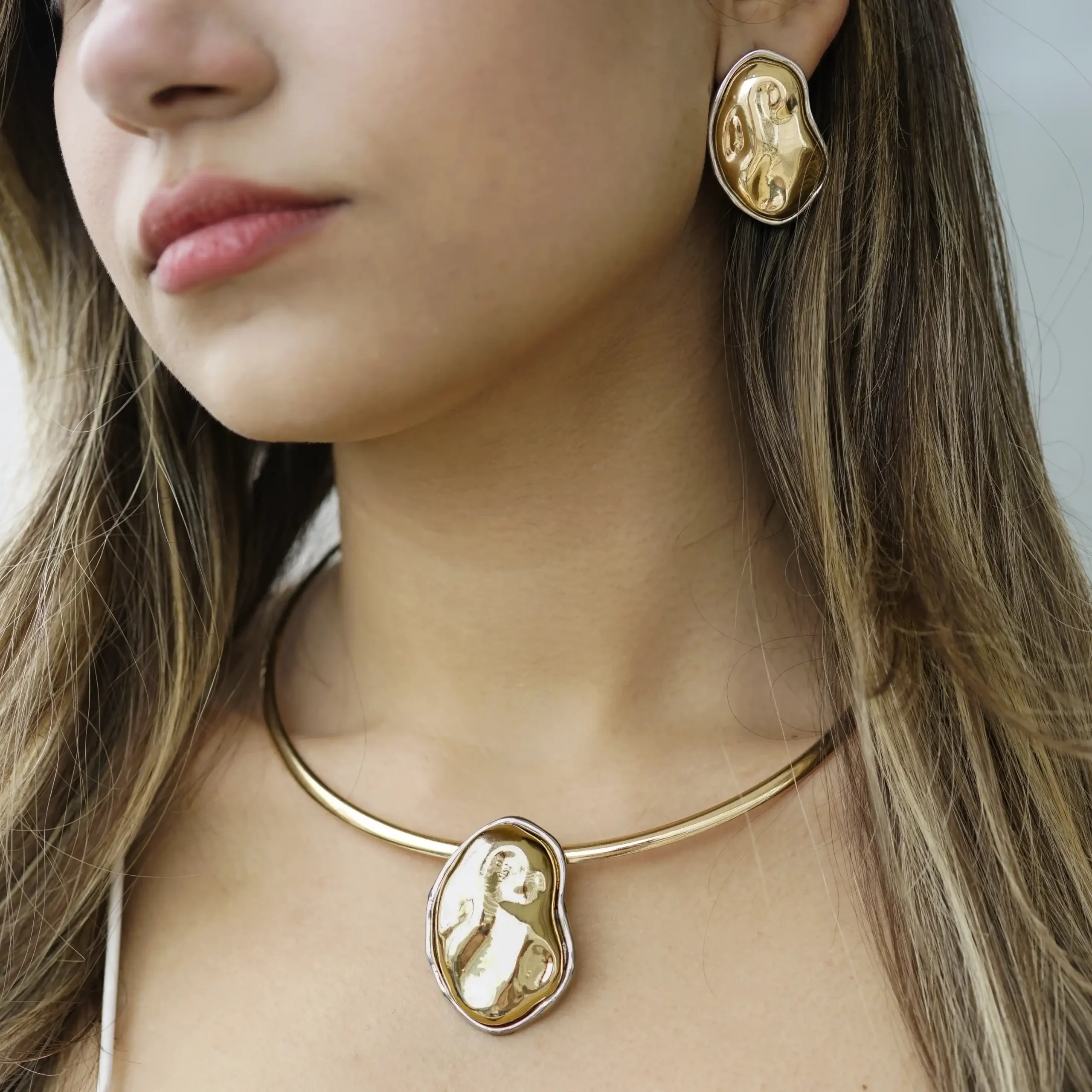 Gaia Kolye Küpe Set