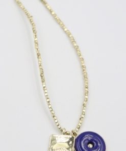 Alternative view of Mavi Göz Plaka Kolye